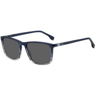 BOSS Boss 1434/S HVE/IR 56 Solbriller Mænd Blue - Blue Horn - 56mm