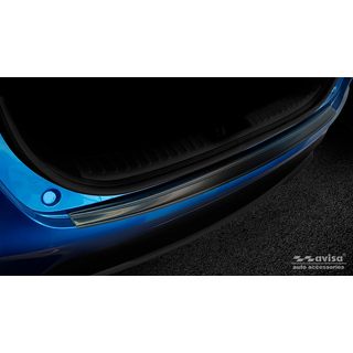 Læssekantbeskytter - Kia XCeed Crossover 2019-> Rustfrit Stål - Sort Børstet Stål - Hurtig levering