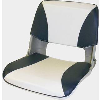 Foldbar bådstol ESM SS48, 50 x 42 x 49 cm, marineblå/hvid