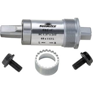 Krankboks Sunrace firkantaksel Alu High-End 68 x 111 mm BC 1.37" x 24T gevind