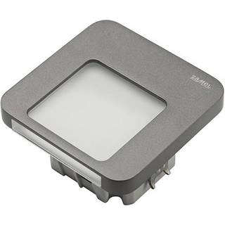 Ledix Moza 73x73 230V grå 3100K 1W Ra80 31Lm IP20