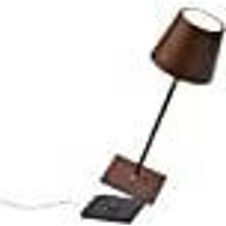 Zafferano Poldina mini bordlampe IP65 corten
