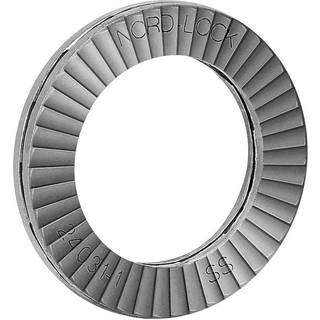 Nord-Lock NL16SS Låseskiver DI 17 MM, SYREFAST RUSTFRI A4 17 x 25,4 x 3 mm, pakke med 100