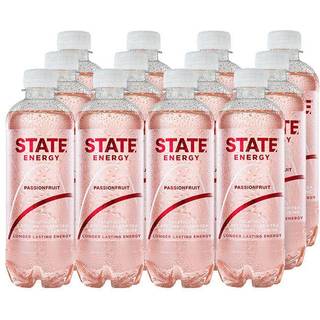 STATE Sparkling energidrik | Passionsfrugt | 0,4 l