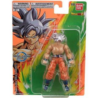 Dragon Ball Super Evolve 5-tommer Goku Ultra Instinct-actionfigur - 16+ ledpunkter, meget detaljeret samlerobjekt