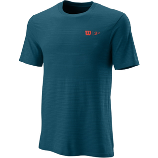 Wilson Bela Seamless Crew III T-Shirt (Mens, Blå Coral) - S