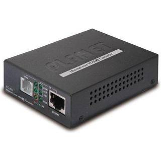 PLANET VC-231 netværksomformer til medie 100 Mbit/s Sort