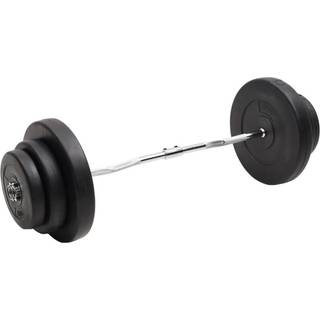 curl-vægtstang med skiver 60 kg
