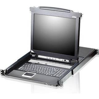 ATEN 8 Port 19" LCD KVMP Switch,