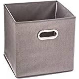 Stofkasse - Grå - 31cm x 31cm x 31,5cm - Sif