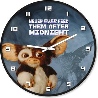 GREMLINS - Midnight - Plastic Clock 25cm Diameter