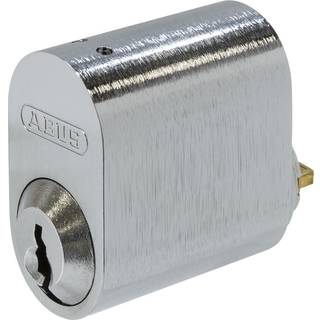 ABUS 6626 N Twins Oval-cylinder 3 nøgler, lige lås, pakke med 2 stk