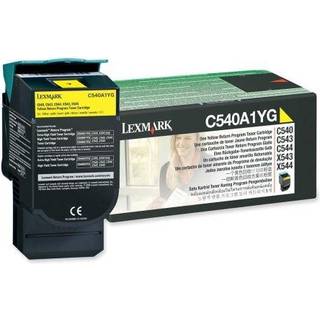 C540A1YG LEXMARK C540 C543 TONER CARTRIDGE YELLOW RP 1K