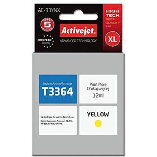 ActiveJet Supreme AE-33YNX - yellow - ink cartridge (alternative for: Epson T3364) - Blækpatron Gul