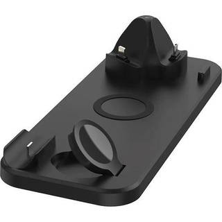 3i1 Ladestation Apple Airpods, Watch & iPhone Sort