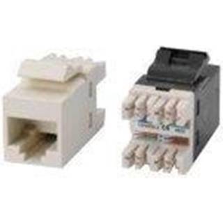 Modular jack KAT6 UTP SL sort