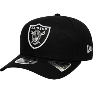 Las Vegas Raiders NFL Essential Black 9FIFTY Cap newera adult unisex Black newera adult unisex Black newera adult unisex Black newera adult unisex Bla - S-M