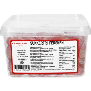 Candy Fersken Sukkerfri 2 kg. ca. 220 stk.