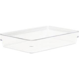 Opbevaringskasse Nordiska Plast Flexible Clear, glasklar, 215 x 140 x 40 mm, 800 ml