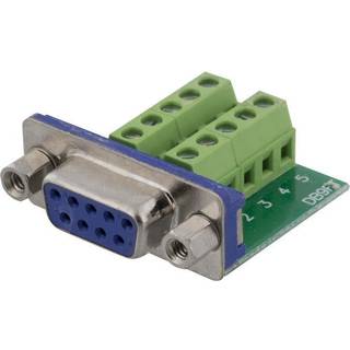 DeLOCK Sub-D 9 pin terminalblok | PRIS-MATCH