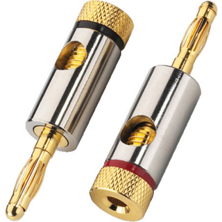 Monacor BP-150 Pair of Banana Plugs for speakers