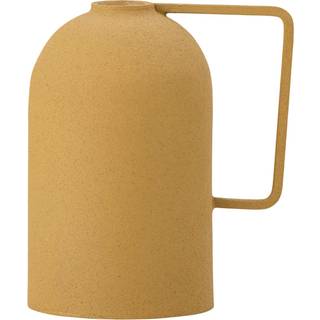 Bloomingville Idon lysestage 15 cm Gul