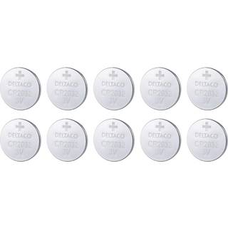 Deltaco Ultimate battery - 10 x CR2032 - Li (pack of 10)