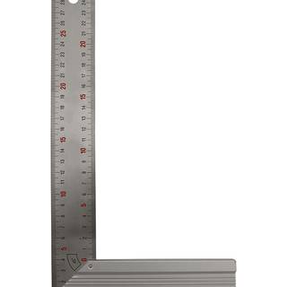 Snedkervinkel 150x120 mm med kraftig base i aluminium