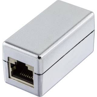 DELTACO samlemuffe FTP (skærmet) Cat5e hun - hun