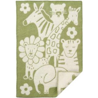 Klippan Yllefabrik Picnic Plaid 65x90 Cm - Plaider & Tæpper Økologisk Lammeuld Beige - 246201