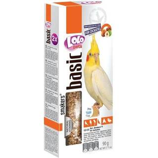 Lolo Pets 2x seed sticks parakeet with nut
