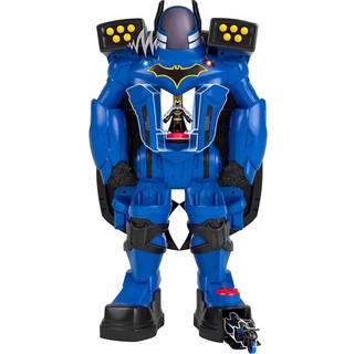Fisher-Price Imaginext DC Super Friends Batman Toy Batbot Xtreme Robot Legest 30 tommer hjt med figur til at lade som om, brn i alderen 3+ r