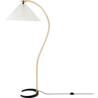 GUBI Timberline Gulvlampe Eg og Birk/Hvid