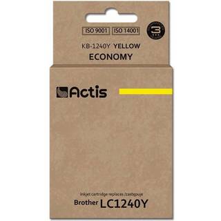 Actis standard KB-1240Y - yellow - compatible - ink cartridge (alternative for: Brother LC1220Y Brother LC1240Y) - Blækpatron Gul