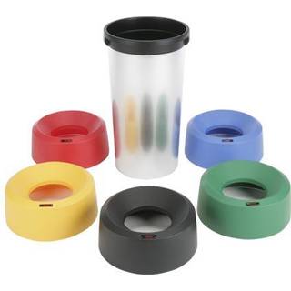 Iris Rund -Sorteringsspand 50L sort 38Øx73