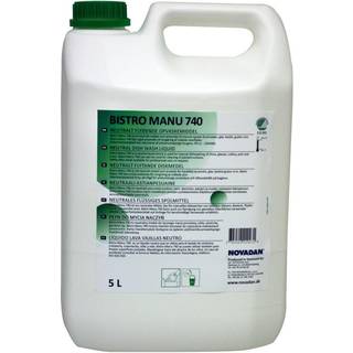 Novadan opvaskemiddel til håndopvask Bistro Manu 740 5 liter