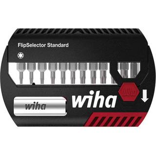 Wiha FlipSelector standard bitsæt med bælteclips, TORX - 13 dele