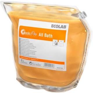 Ecolab Oasis Pro All Bath orange 2 x 2 l Sanitetsrengøring med parfume (9091800)