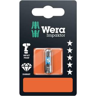 Wera 840/1 IMP DC Impaktor Bits SB SiS Sekskant-bit 4