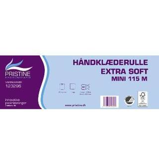 Pristine Centerrulle Nypapir 1-lag 115 m Uden Hylse 15 Rl.
