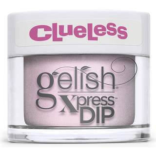 Gelish dip pulver clueless kollektion (meget selektiv) lyser?d negle dip pulver pink neglepulver dip pulver farver 1,5 ounce