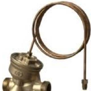 TA Compact-DP Differenstrykregulator DN10. 1/2''. Med flow begrænsning og 1 mtr. kapillarrør.