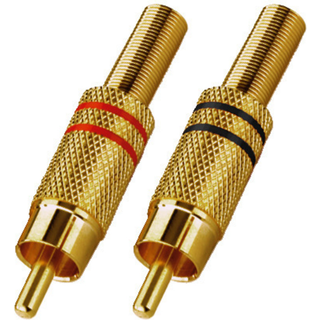 Mona T707GLC Gold Phono stik ( 2 stk)