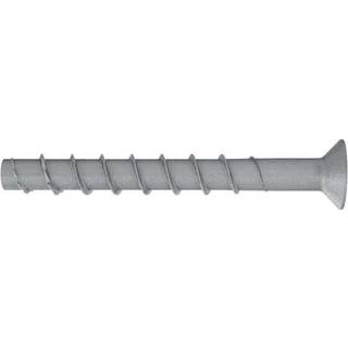 Fischer betonskrue 8x90 40/25 sk fbs ii ultracut cp undersænket hoved mek.galv 50/pak