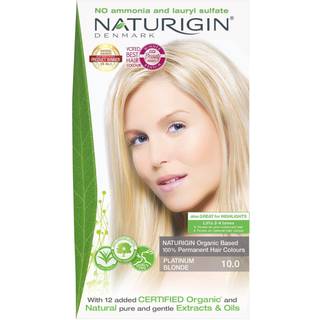 Naturigin Permanent Hair Dye 10.0 Platinum Blonde Ammonia og Paraben Gratis op til 100% gr? h?rd?kning Langvarig vegansk grusomhed gratis