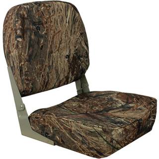 Springfield Marine 1040627 Low Back Folding Seat - Mossy Oak Duck Blind