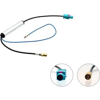 Antennadapter Fakra (hane)-SMB (hona)