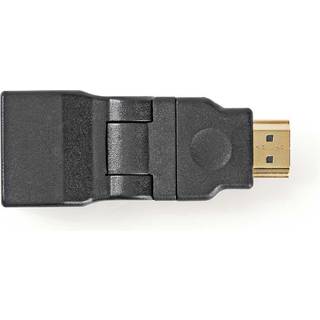 Nedis HDMI Adapter, Forgyldt - Sort