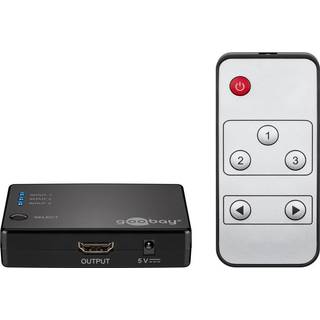 Goobay HDMI Switch Box - 3in/1out