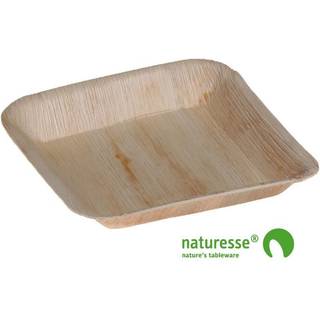Tallerken Palmeblad 170x170x25 mm 100 stk, Svanemærket